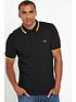 fred-perry-original-twin-tipped-polo-shirt-blackyellowoutfit