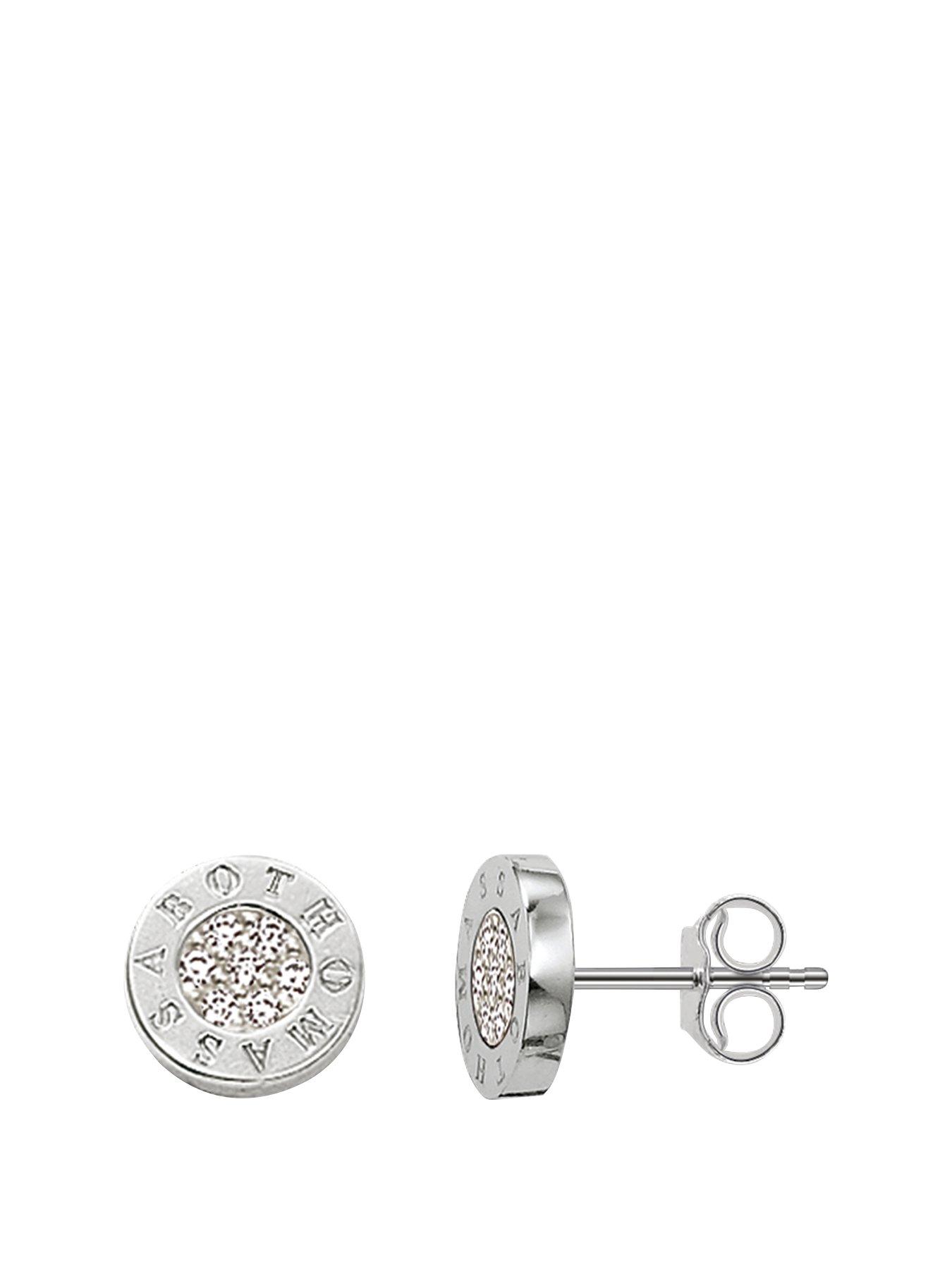 Thomas sabo deals classic pave earrings