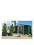 yardmaster-127x93ft-apex-roof-metal-garden-shedfront