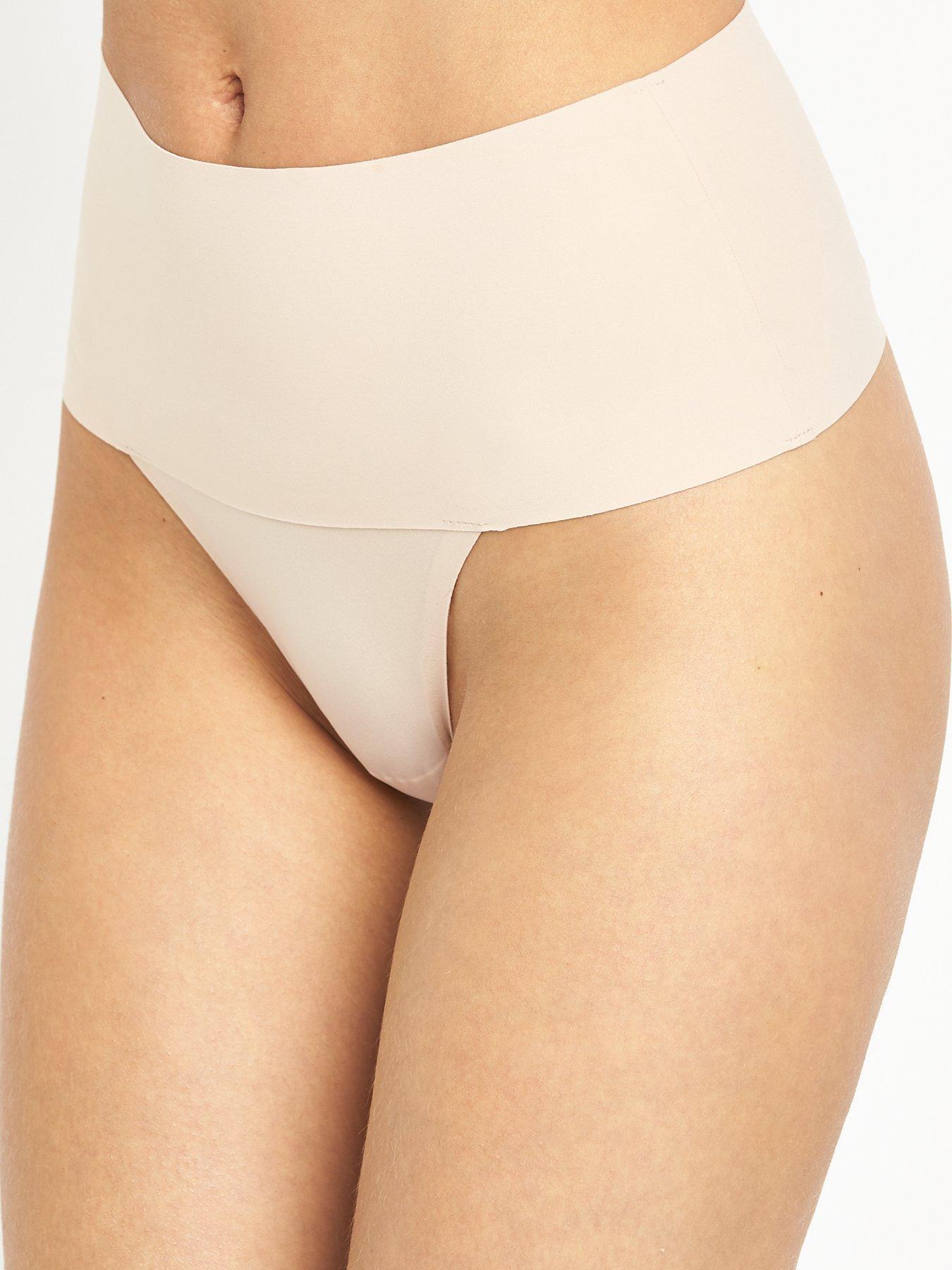 Spanx Spanx Undie-Textable Light Control Thong - Soft Nude