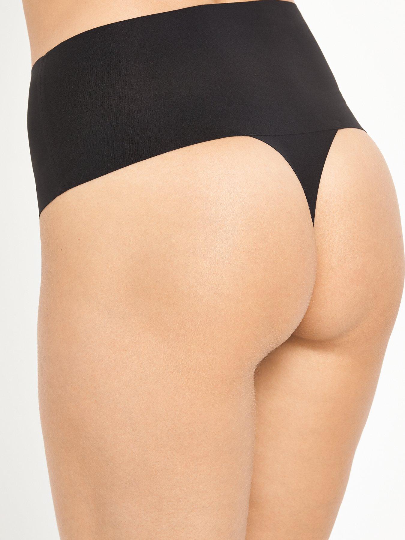 spanx-spanx-undie-textable-light-control-thong-blackstillFront