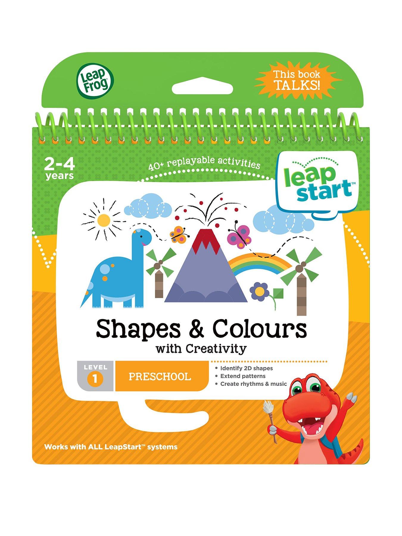 Image 2 of 4 of VTech LeapStart Nursery Activity Book: Shapes, Colours &amp; Creative Expression
