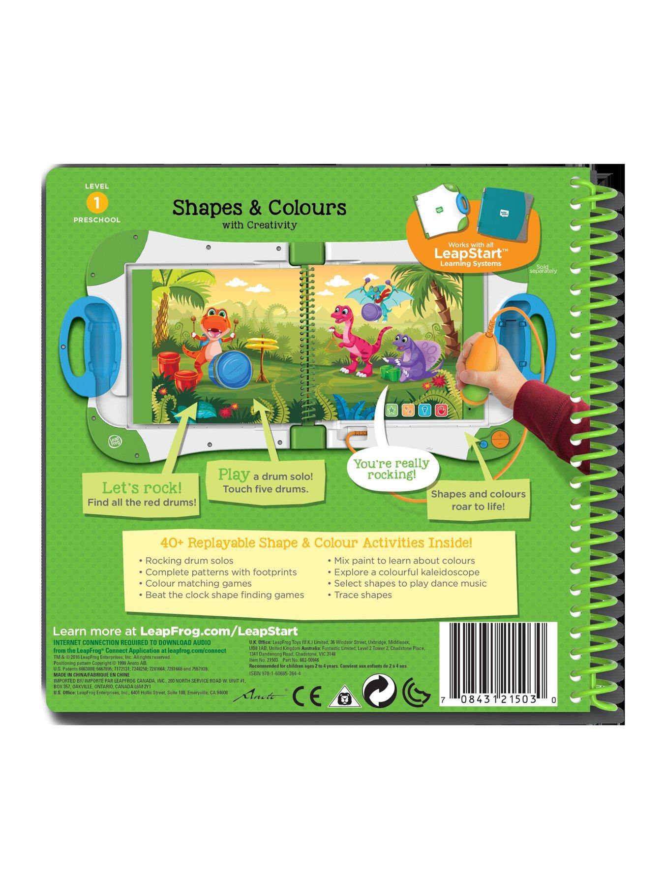 Image 4 of 4 of VTech LeapStart Nursery Activity Book: Shapes, Colours &amp; Creative Expression