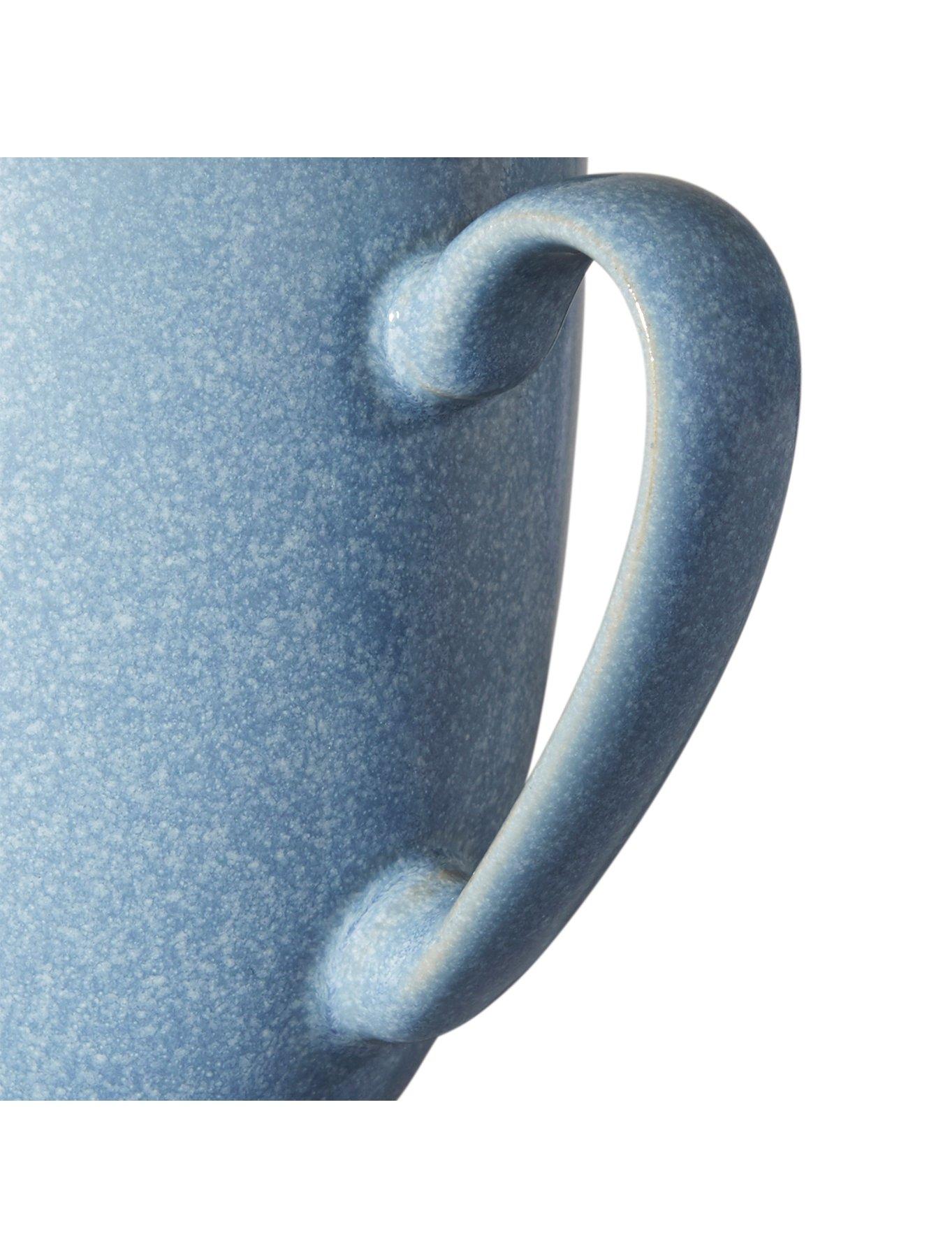 Image 4 of 5 of Denby Elements Set of 4 Coffee Mugs &ndash; Blue