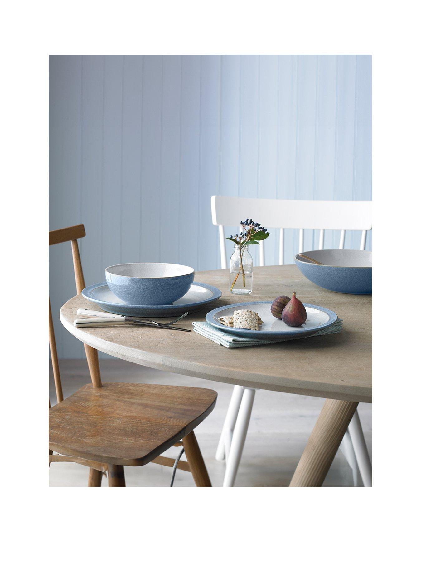 Image 1 of 5 of Denby Elements 12-piece Dinner Set &ndash; Blue