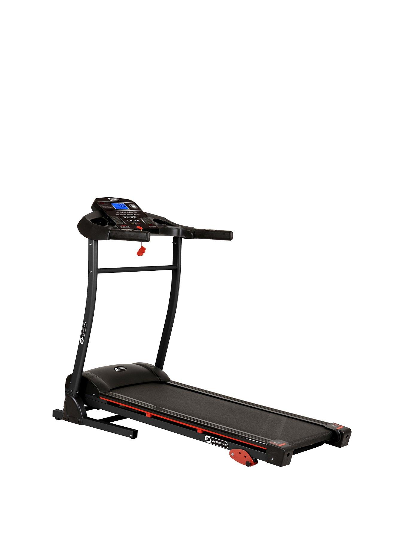 Dynamix T200D Foldable Motorised Treadmill With Manual Incline