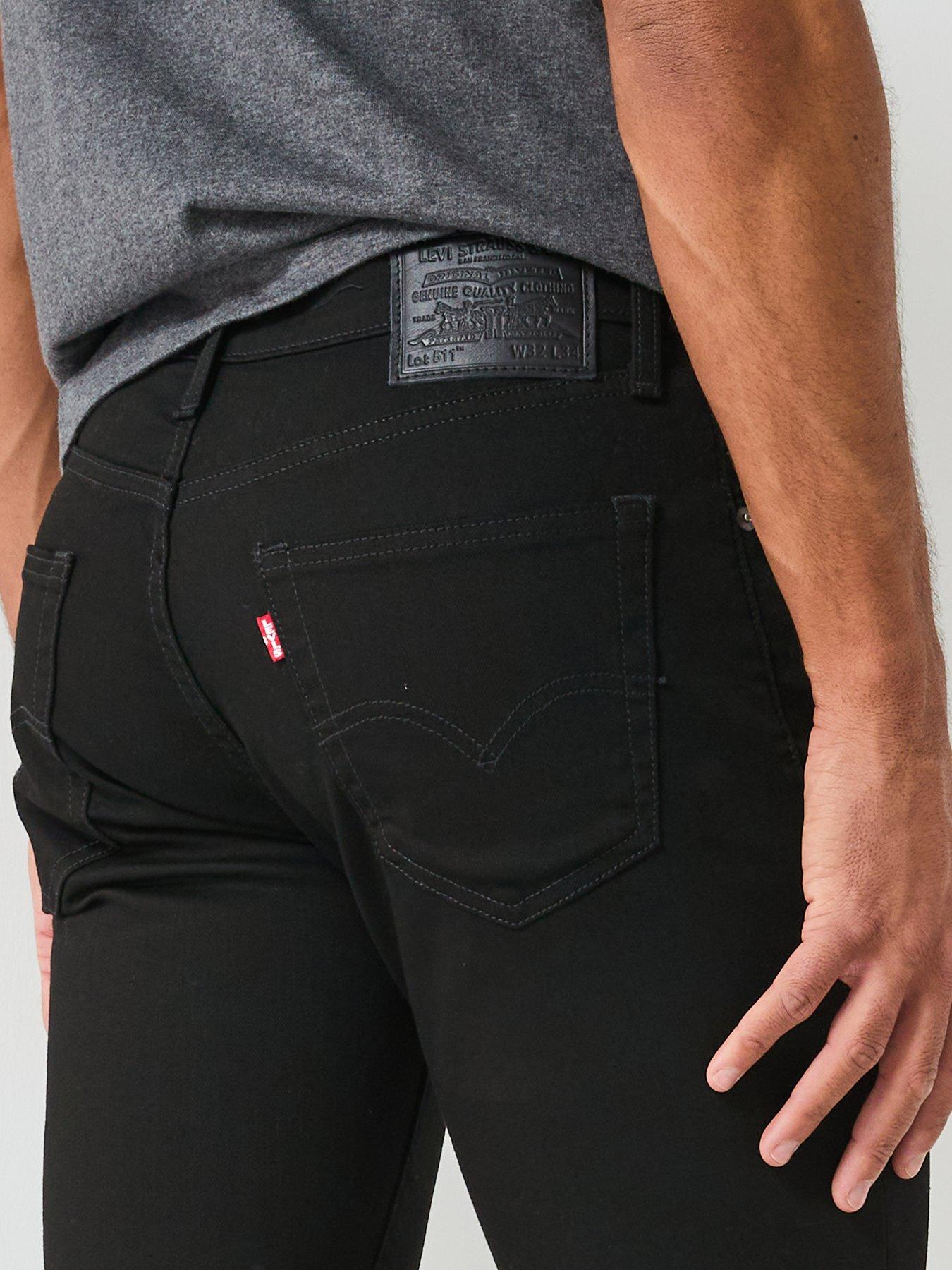Levi's 511 Slim Fit Jeans Black Very Ireland