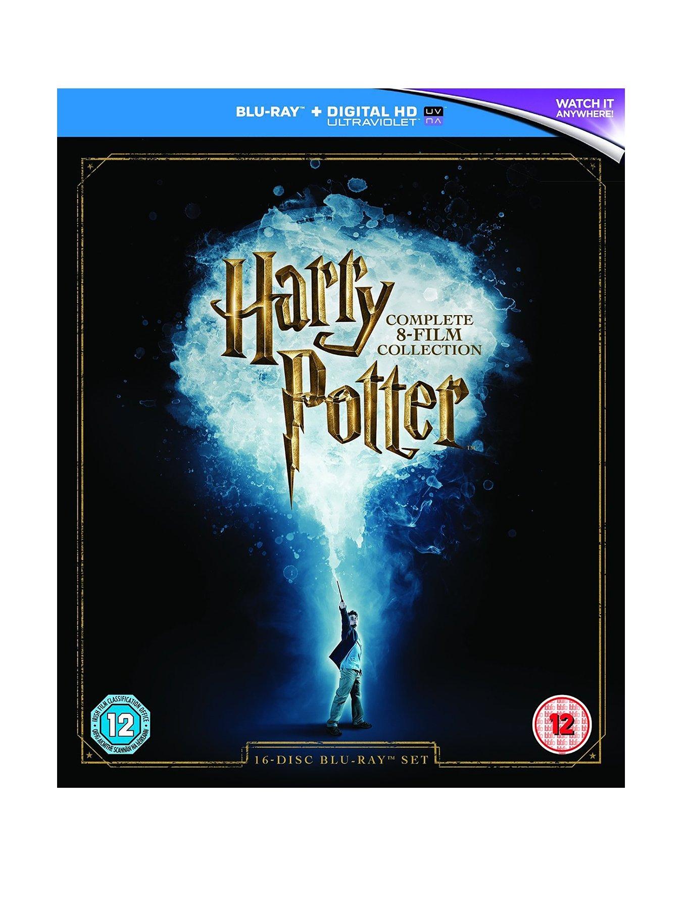 Harry Potter Hogwarts Collection (Blu-ray+DVD,31-Disc Set,8-Film