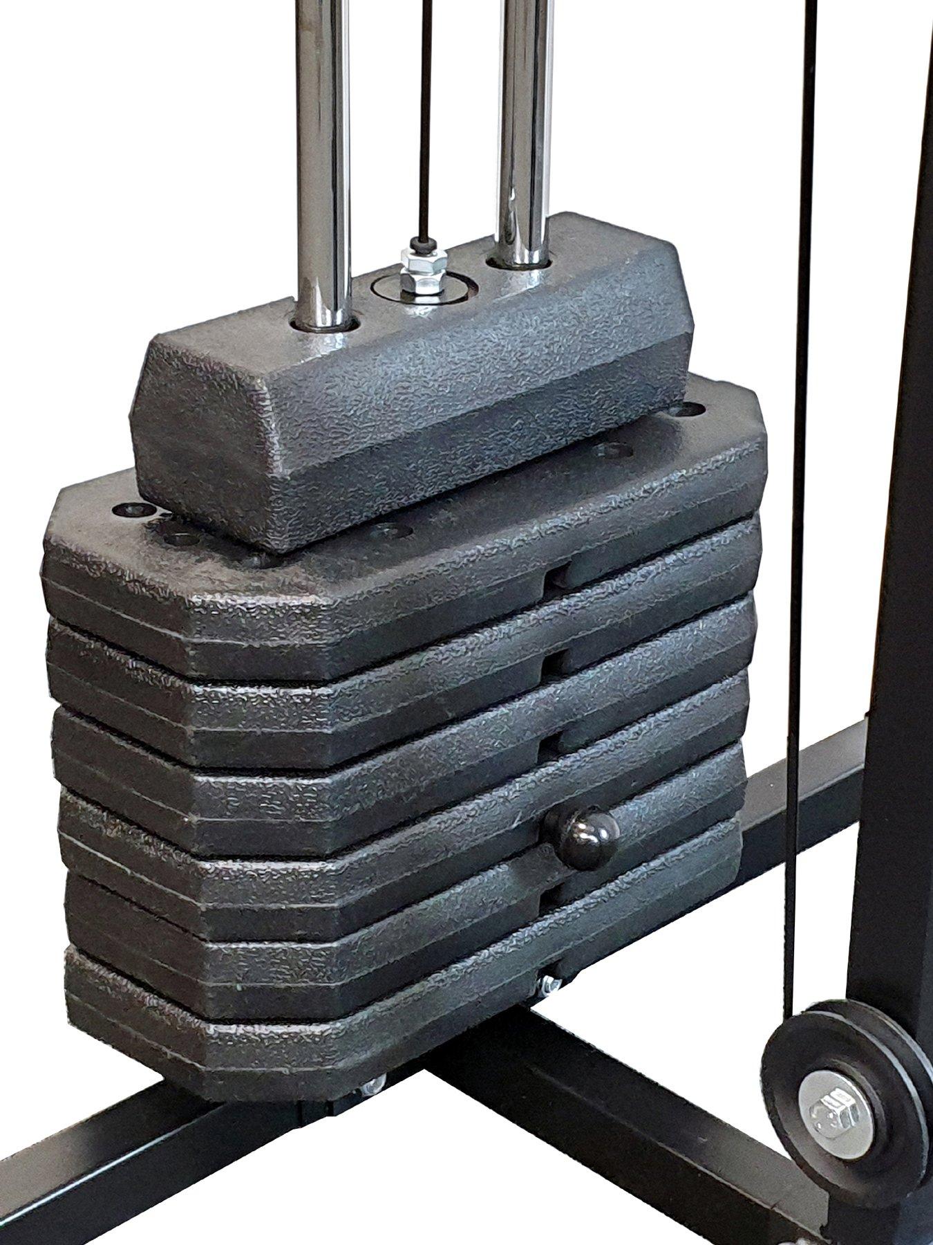Image 7 of 7 of V-Fit LFG2 Herculean Lay Flat Home Gym
