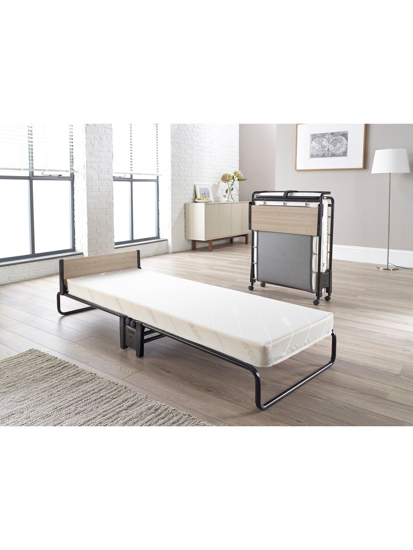 Foldable queen deals trundle bed