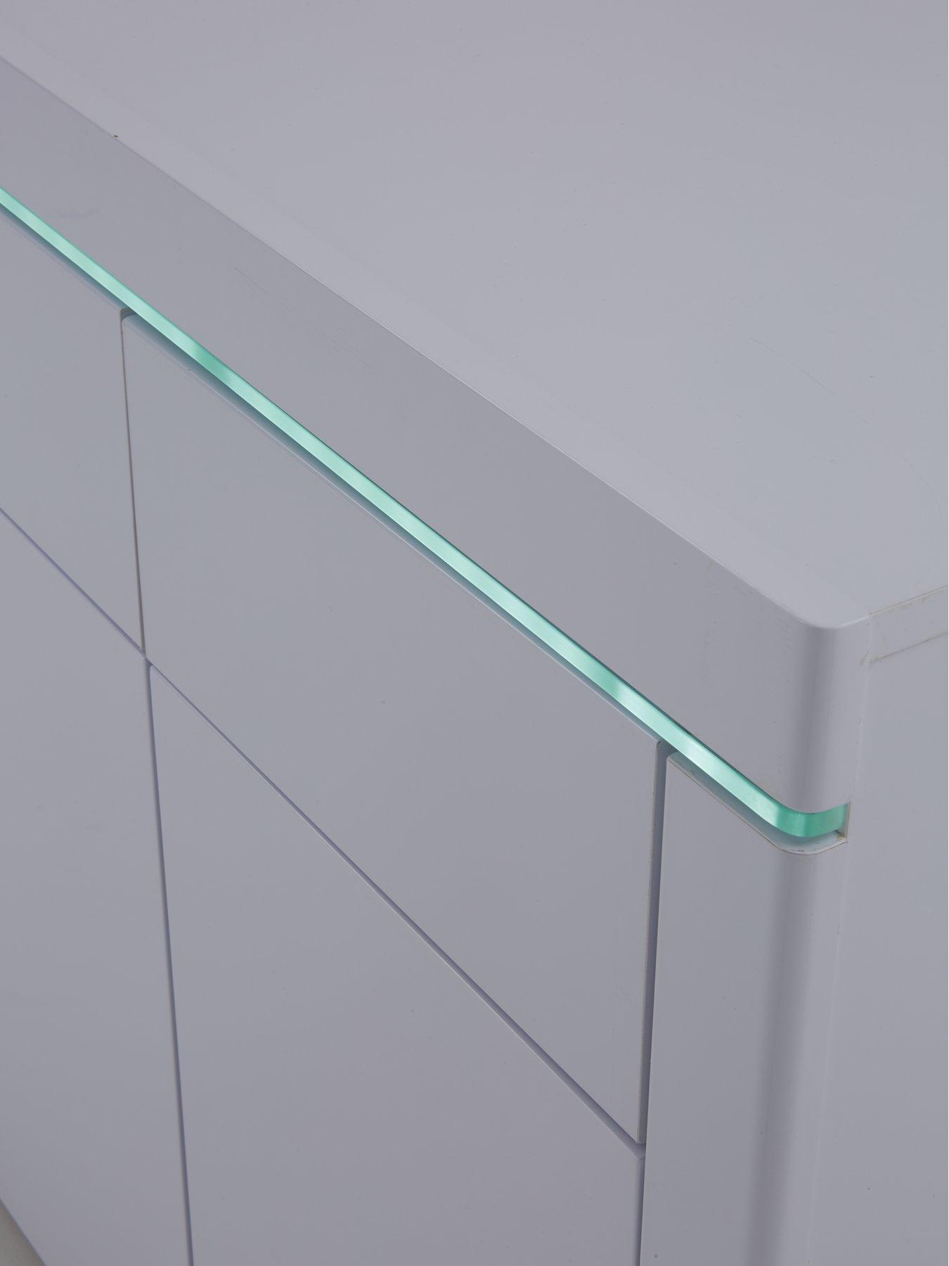 Image 6 of 6 of Very Home Atlantic Compact Gloss Sideboard