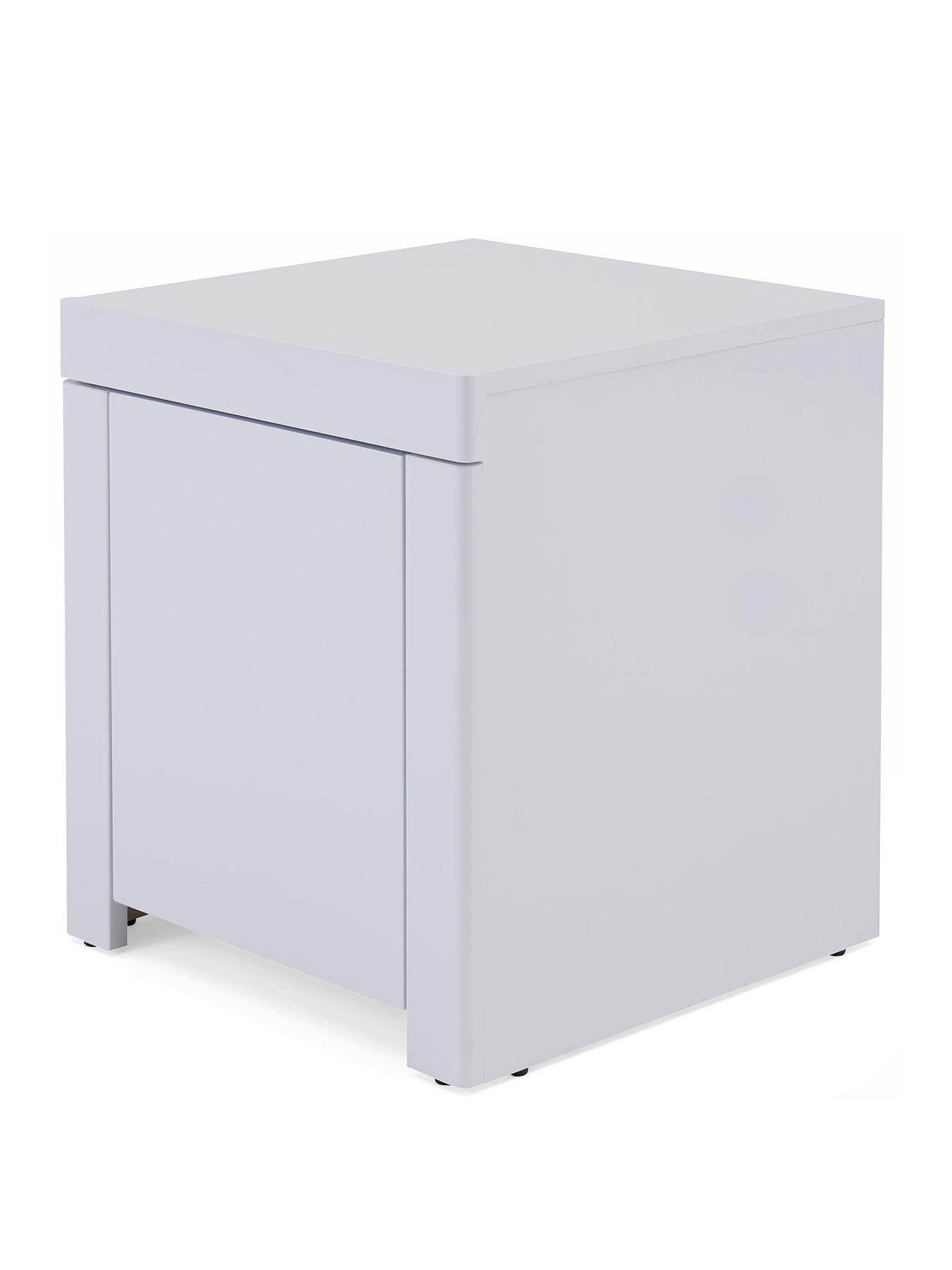 Image 3 of 6 of The Very Collection Atlantic Gloss Lamp Table