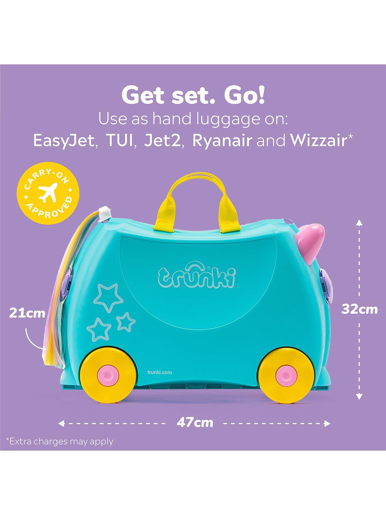 Image 6 of 8 of trunki Trunki Ride-On Suitcase - Una the Unicorn