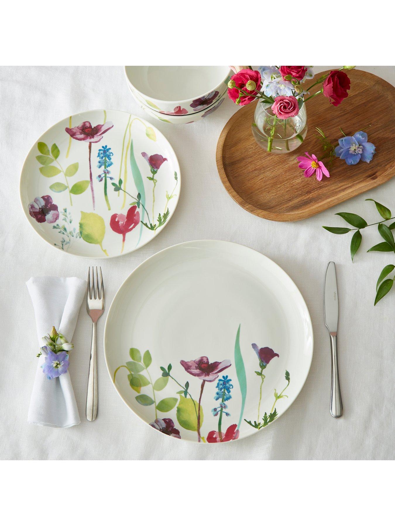 Water Garden 12 piece Dinner Set