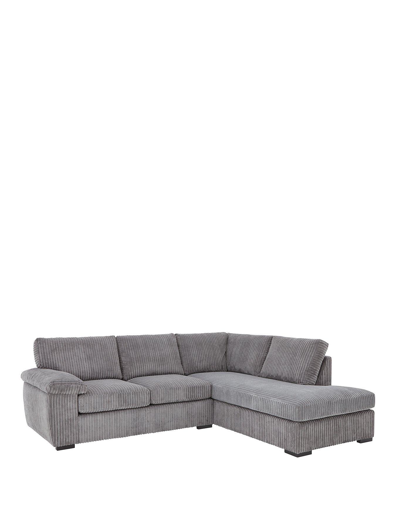 very-home-amalfinbspright-hand-standard-back-fabric-corner-chaise-sofa-nbsp--fscreg-certifiedstillFront