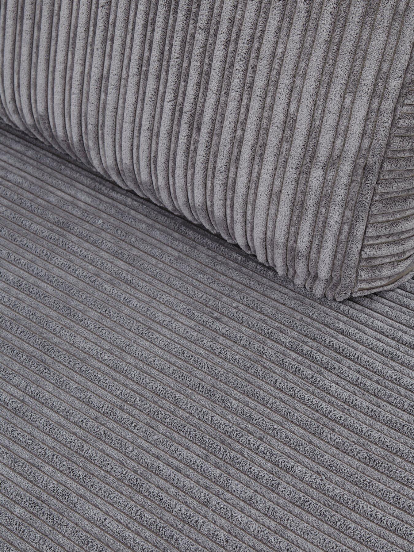Image 3 of 4 of Very Home Amalfi&nbsp;Right Hand Standard Back Fabric Corner Chaise Sofa &nbsp;- FSC&reg; Certified