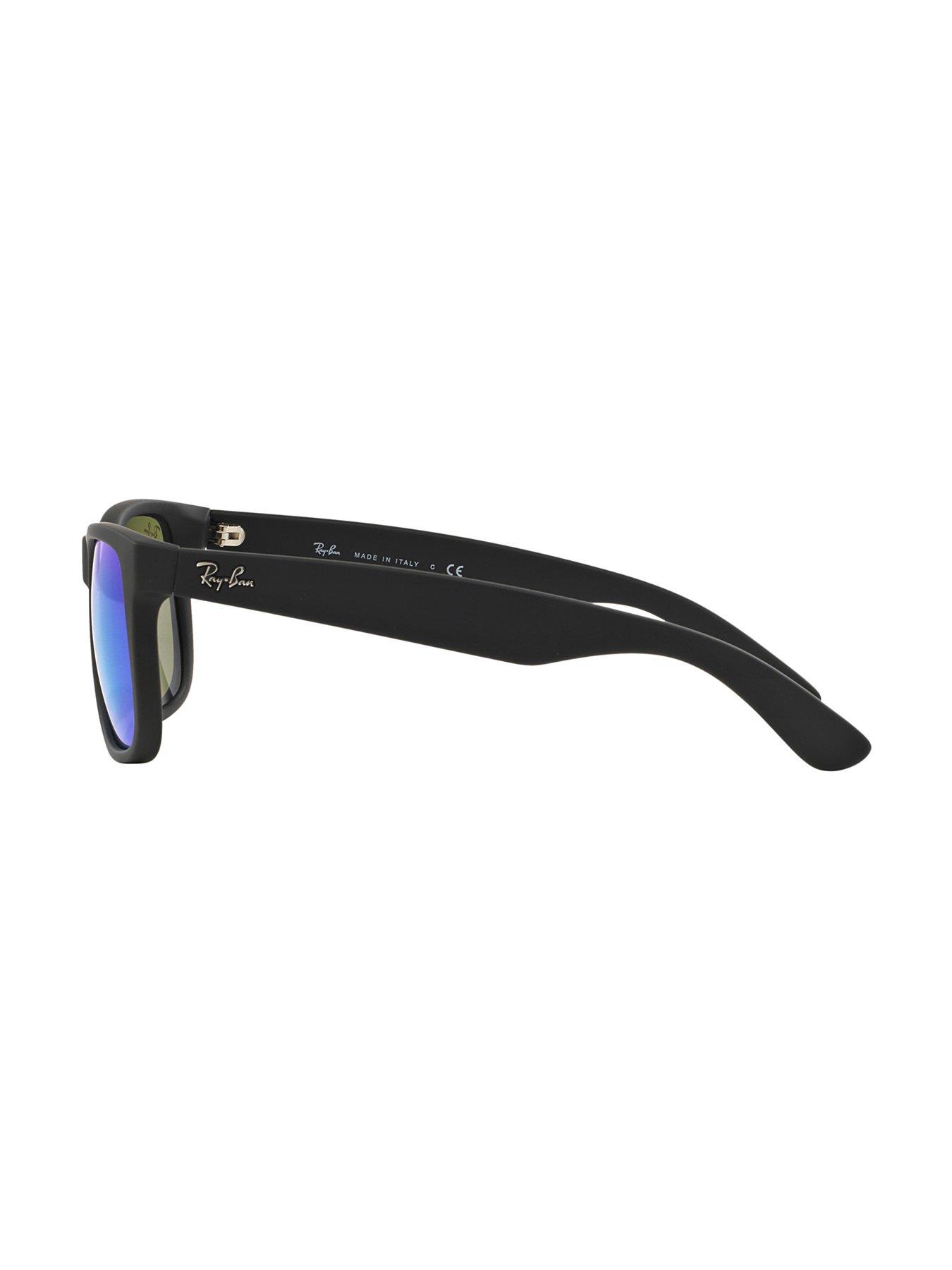 Image 2 of 3 of Ray-Ban Ray-Ban ORB4165 Justin Square Sunglasses - Black