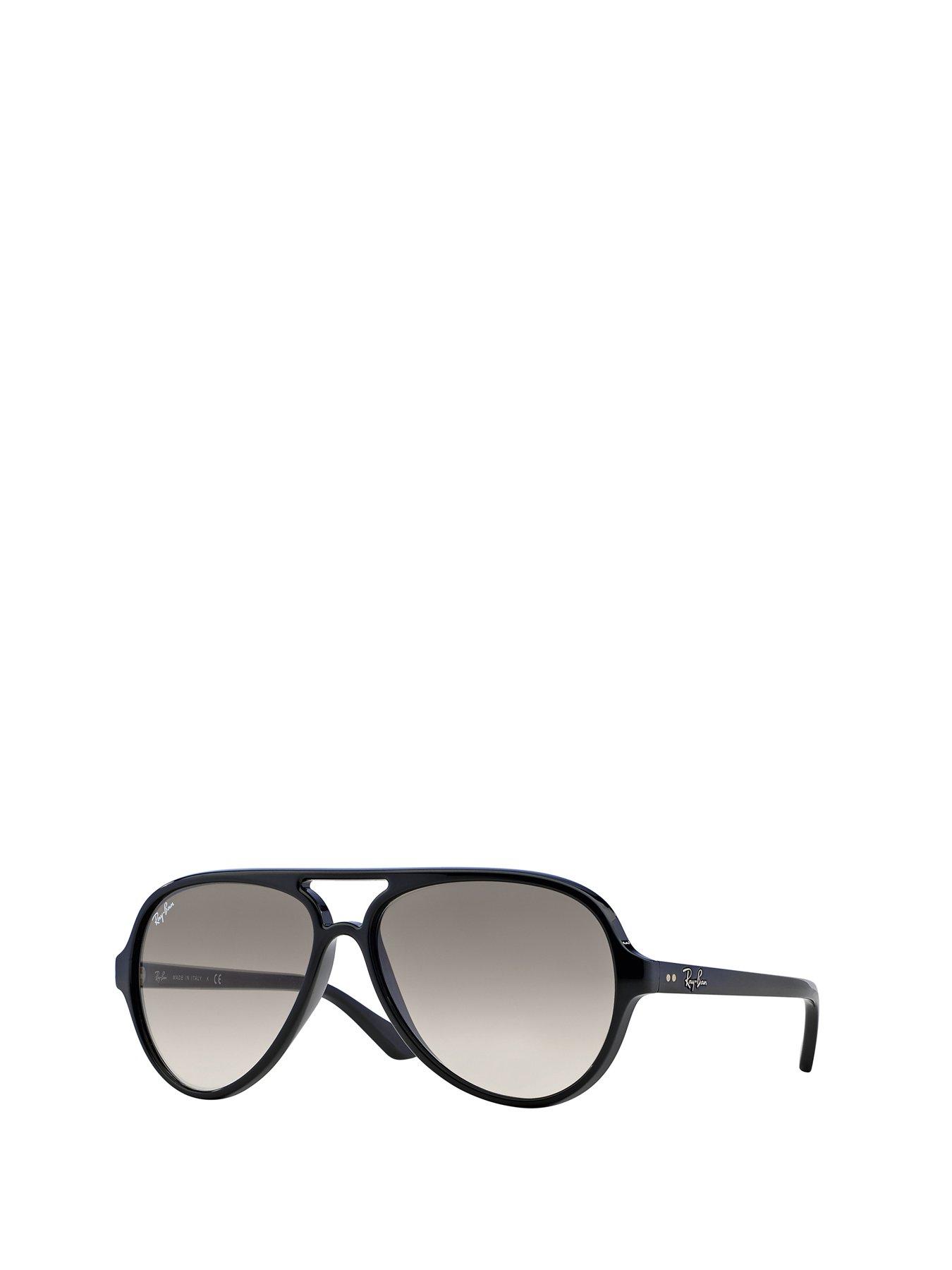 Ray-Ban Ray-Ban ORB4125 Cats 5000 Aviator Sunglasses - Black