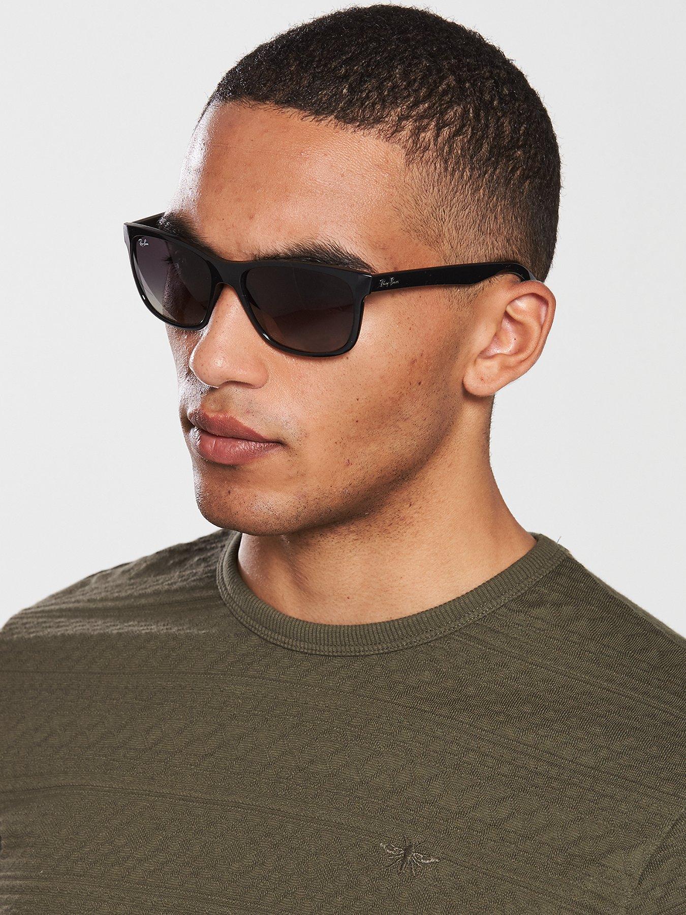 Image 2 of 4 of Ray-Ban Ray-Ban ORB4181 Classic Square Sunglasses - Black