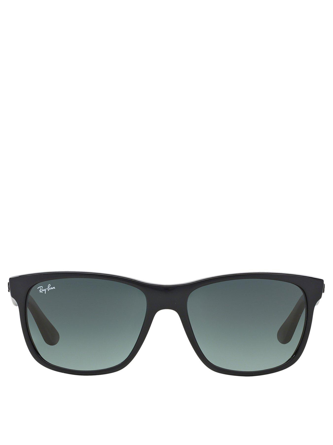 Image 4 of 4 of Ray-Ban Ray-Ban ORB4181 Classic Square Sunglasses - Black