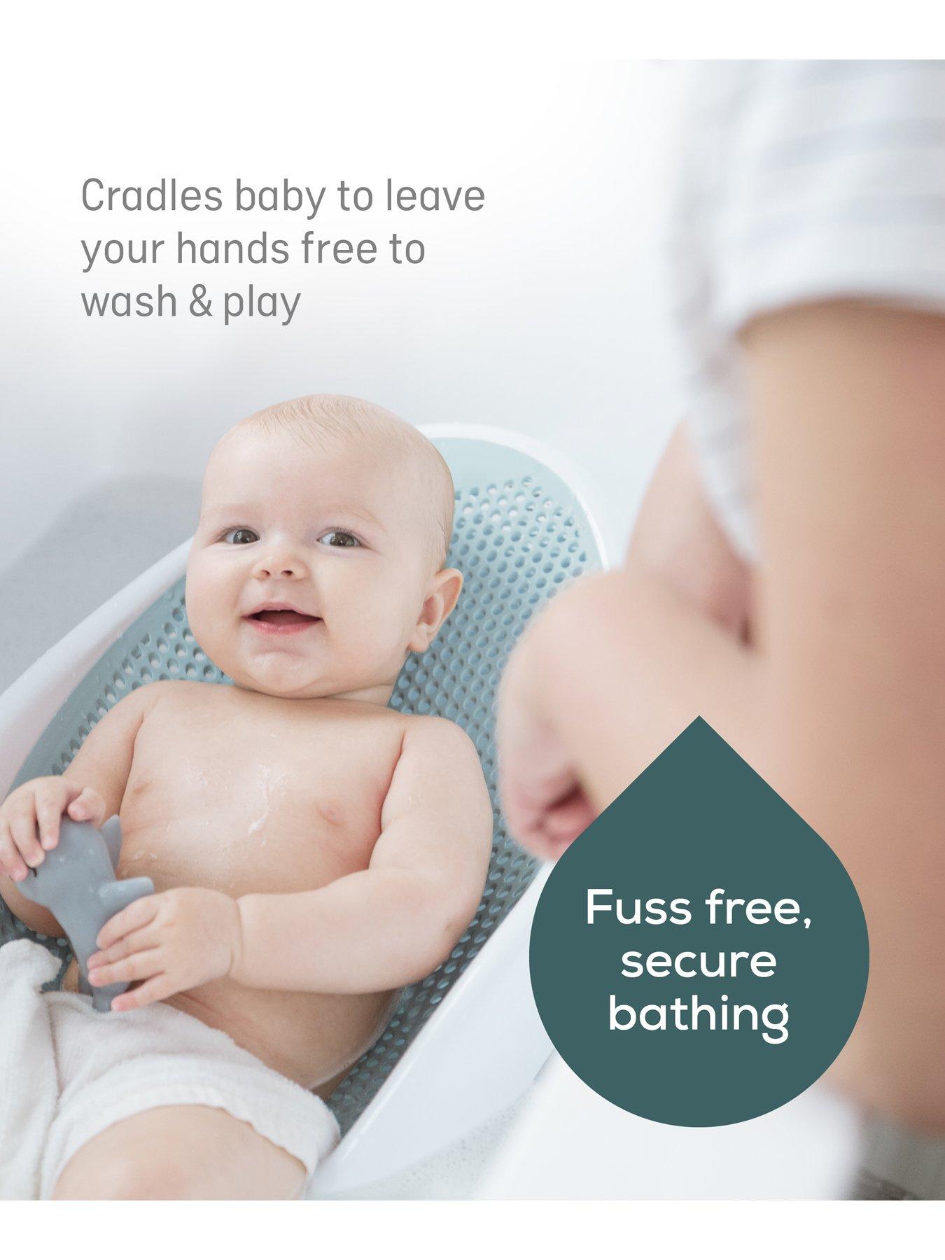 Image 4 of 6 of Angelcare Soft Touch Bath Support - Aqua