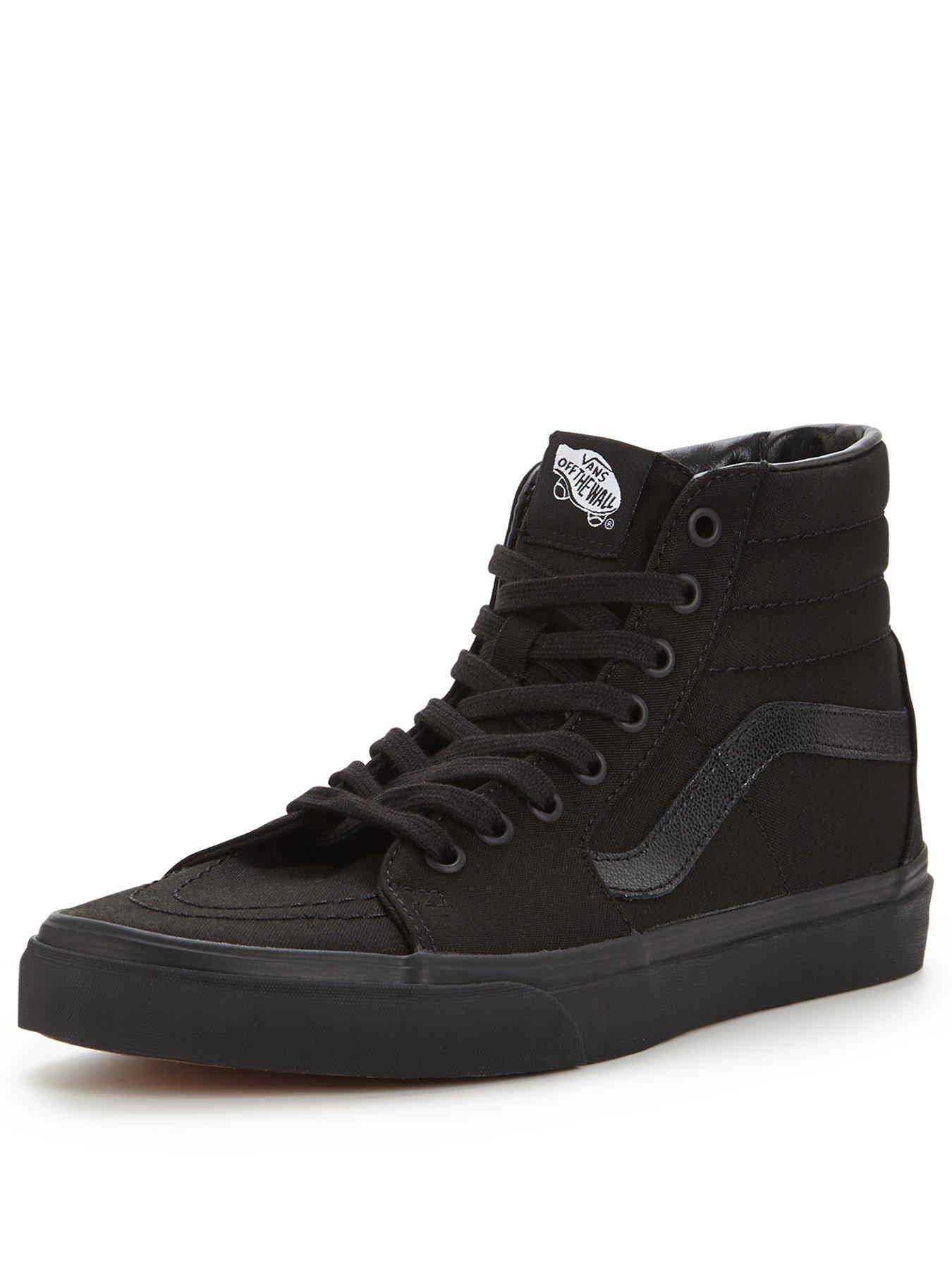 Image 1 of 6 of Vans Mens SK8-Hi Trainers - Black