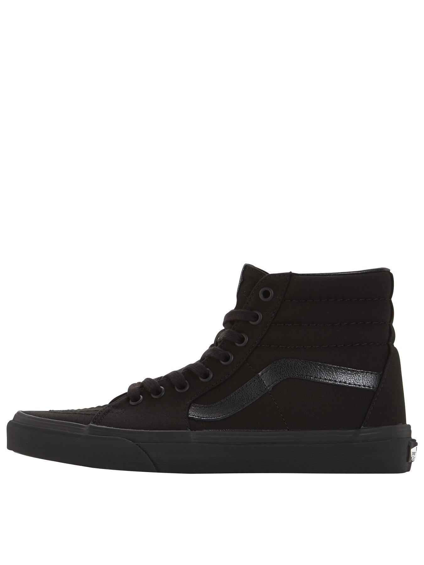 Image 3 of 6 of Vans Mens SK8-Hi Trainers - Black