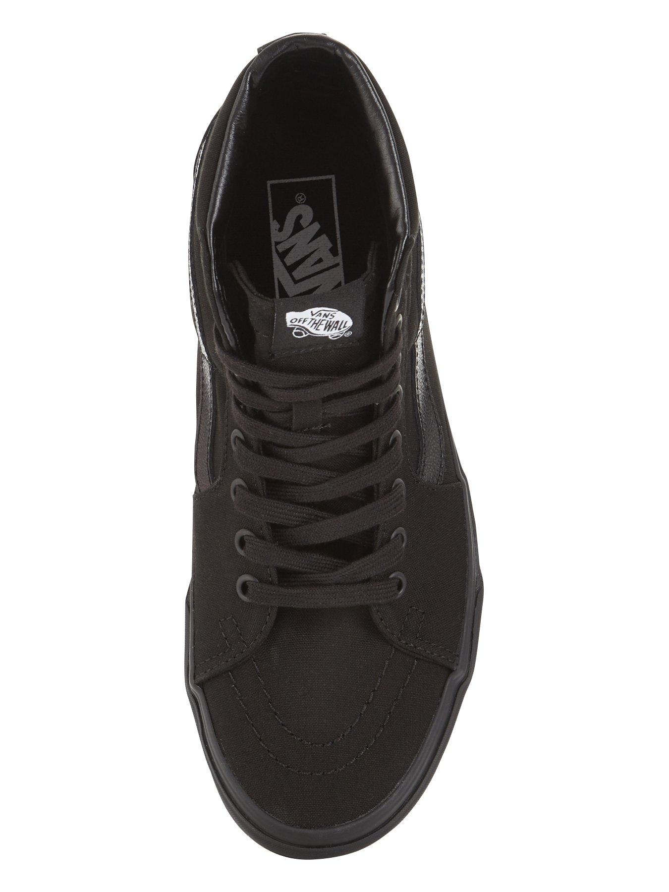 Image 4 of 6 of Vans Mens SK8-Hi Trainers - Black