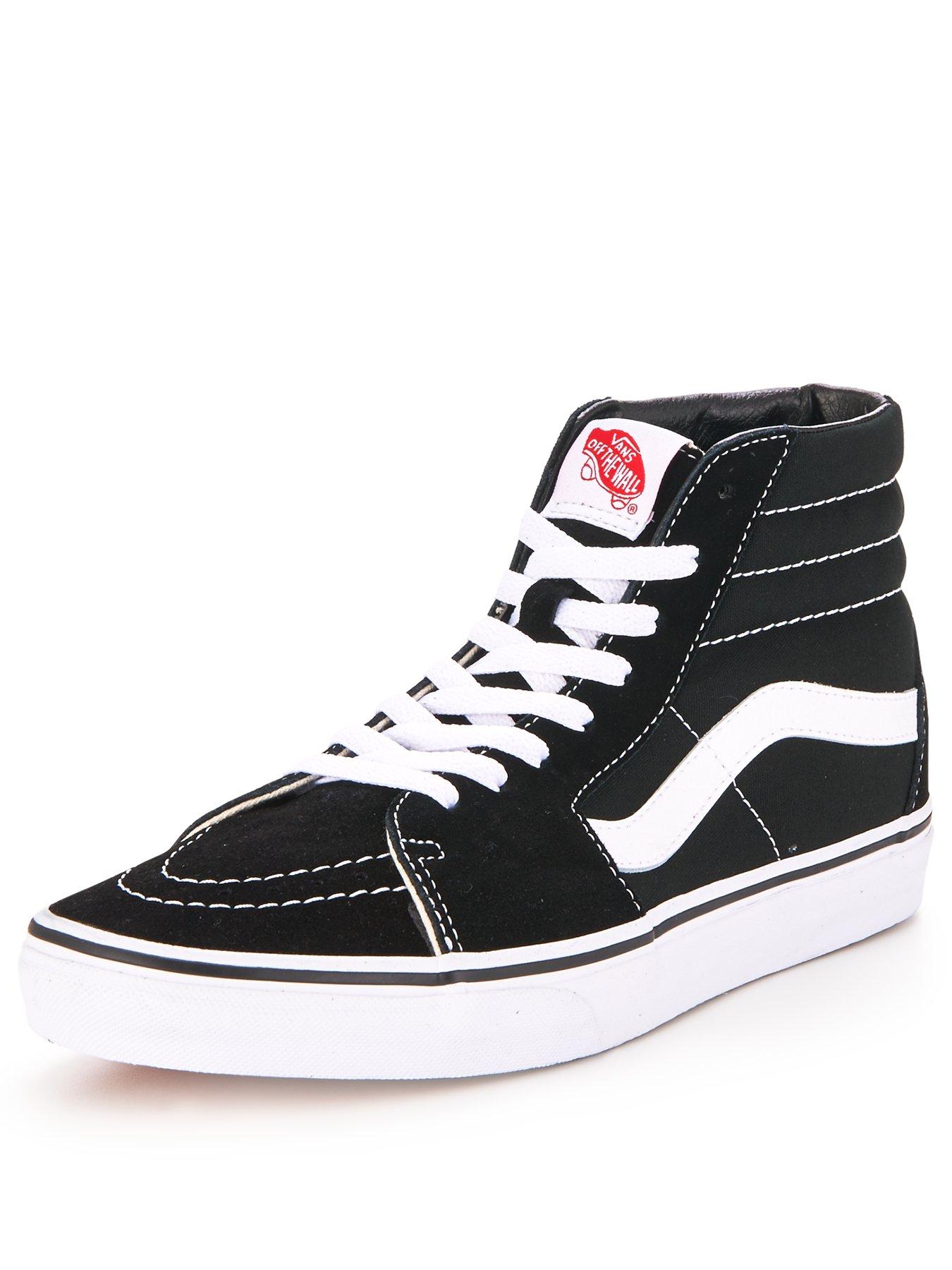Vans Unisex SK8-Hi Trainers Black/White Very Ireland