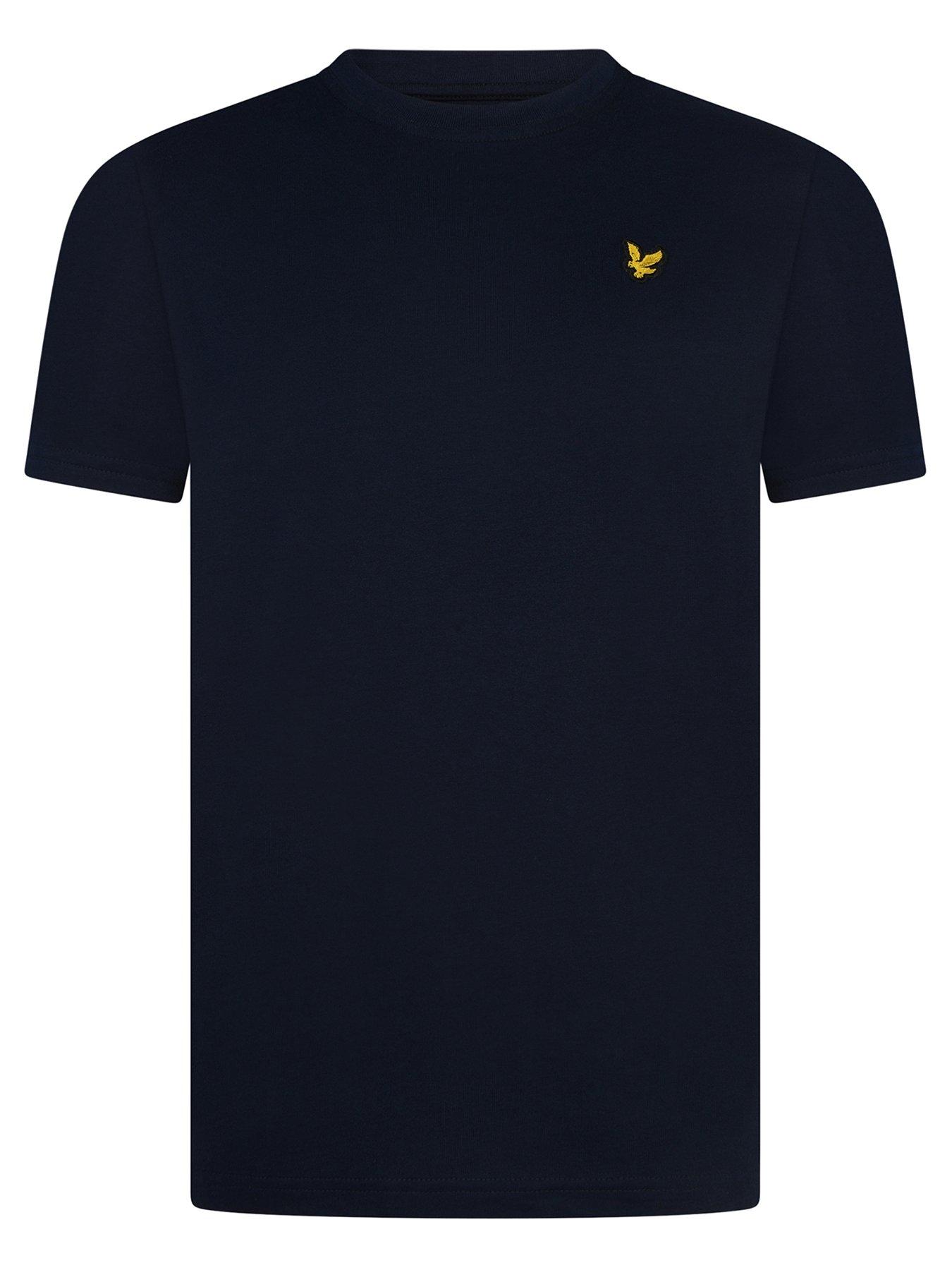 Image 1 of 4 of Lyle & Scott Boys Classic Short Sleeve T-Shirt - Navy
