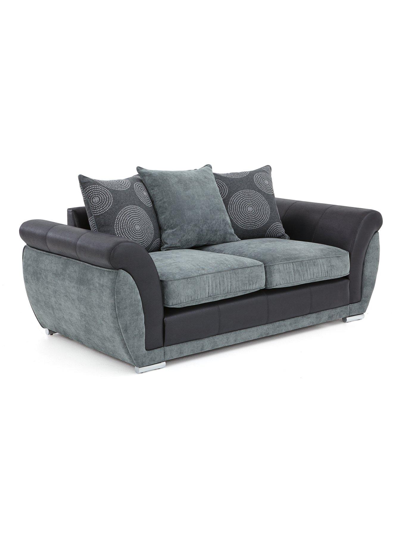 the-very-collection-danube-fabricfaux-leather-2-seater-sofanbsp--fscreg-certifiedback