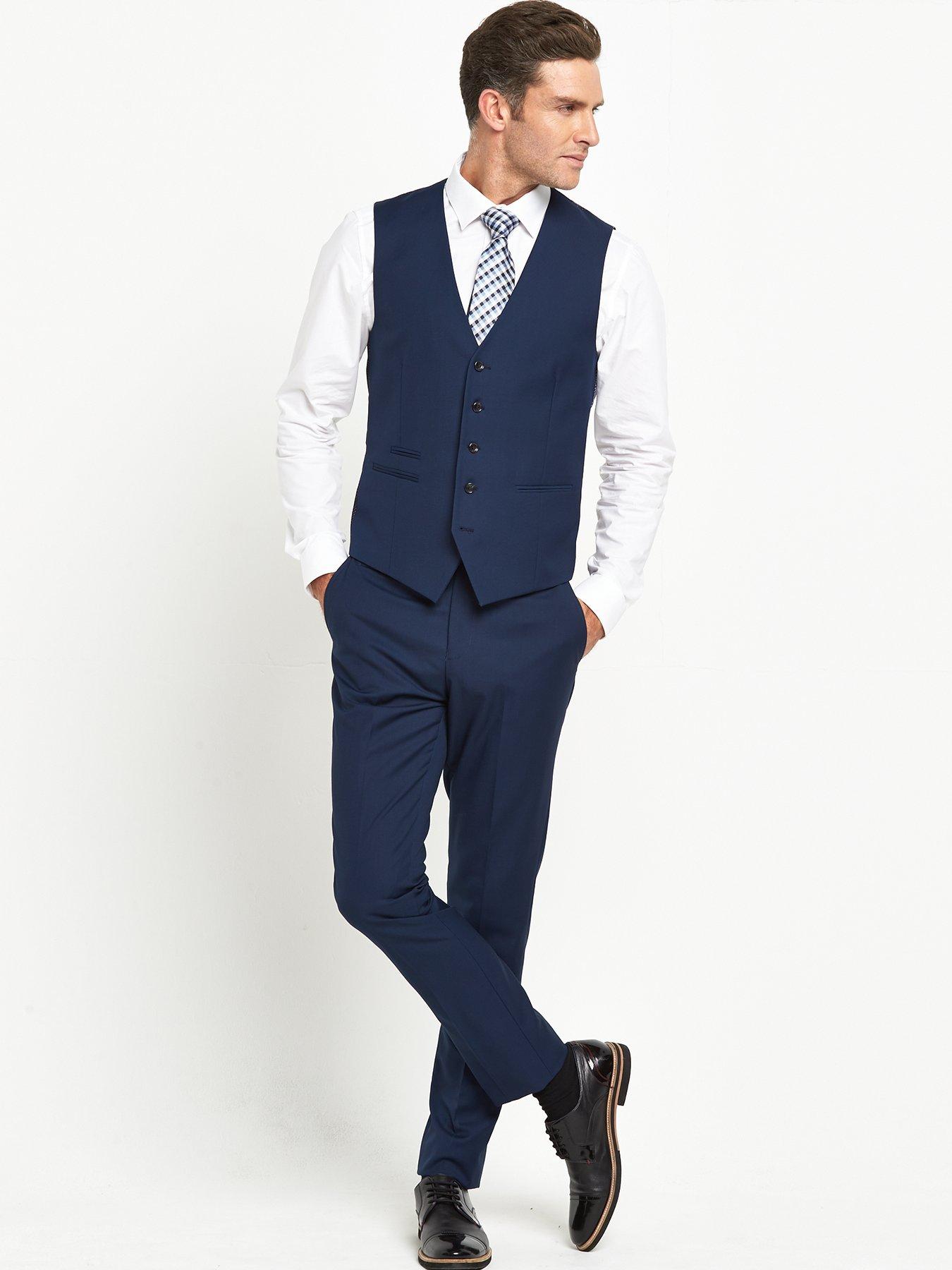 Image 1 of 2 of Skopes Kennedy Slim Trousers - Dark Blue