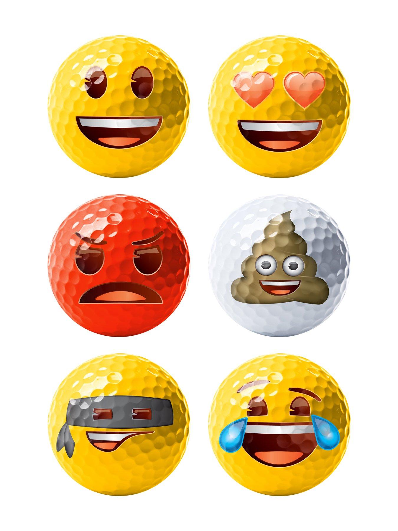 Image 5 of 6 of Emoji Golf Balls