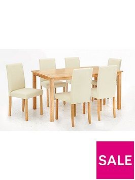 very-home-home-essentials--nbspprimo-150-cm-dining-table-6-faux-leather-chairs