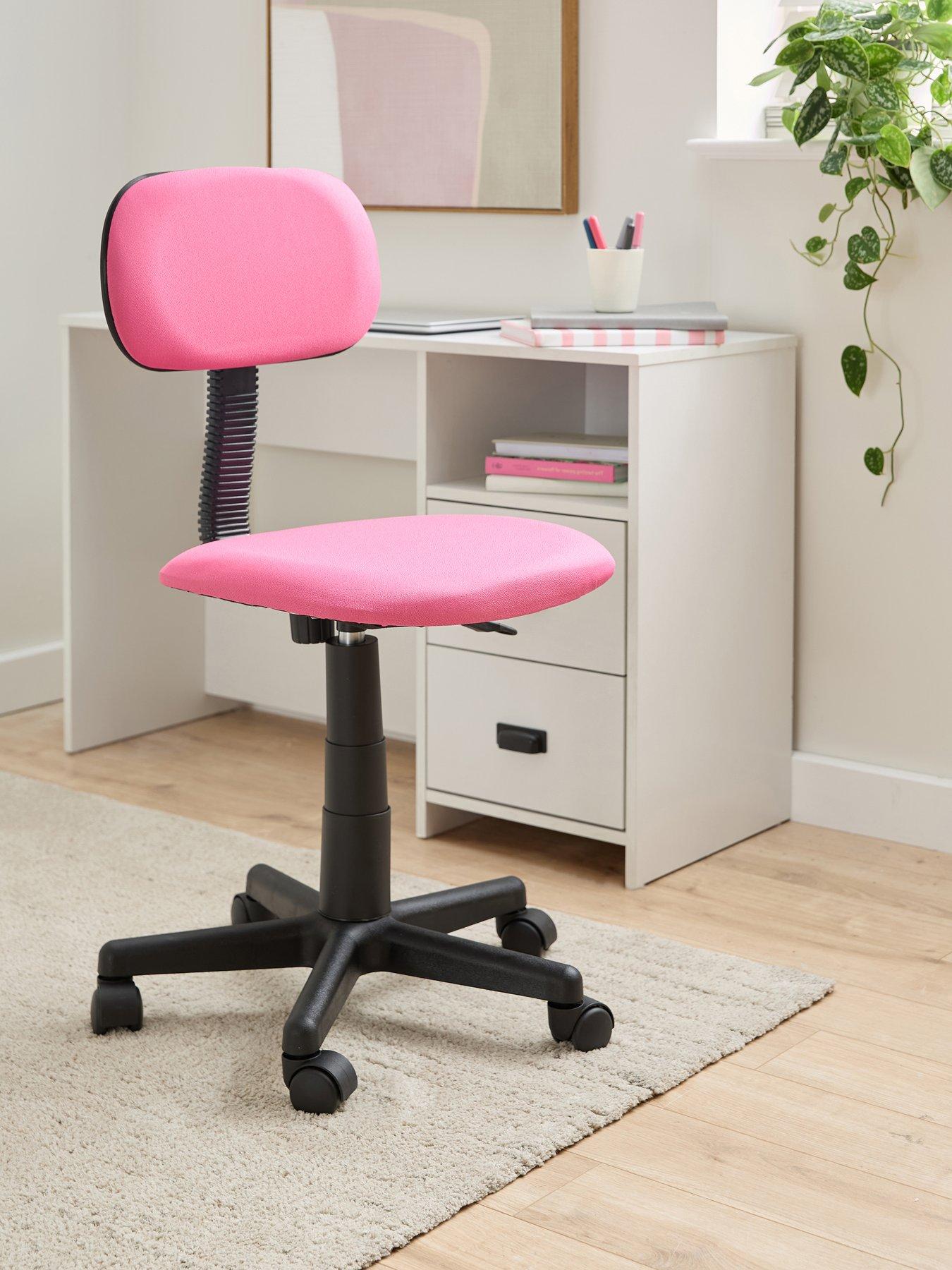Very Home Gas Lift Office Chair - Pink - FSC® Certified