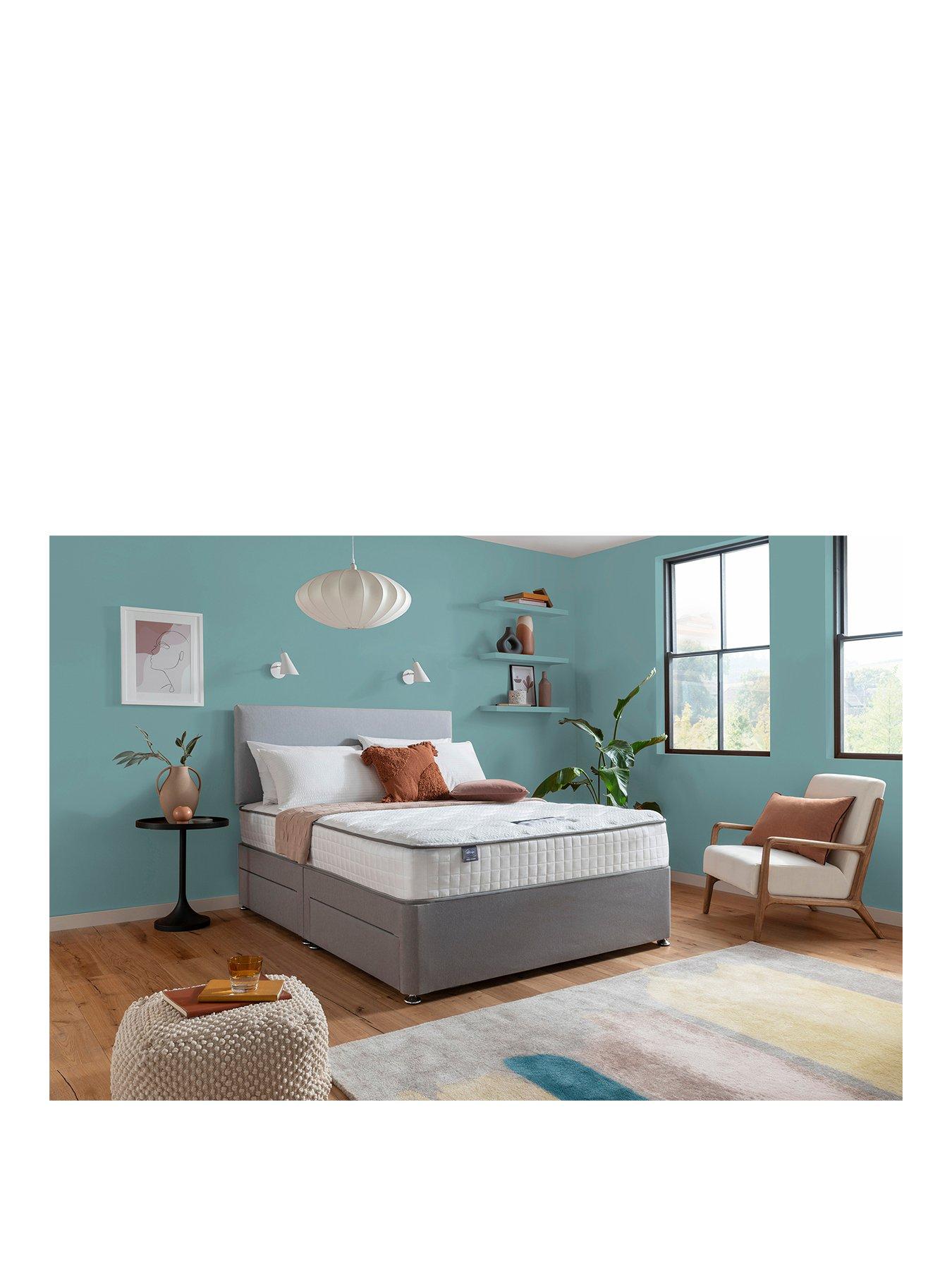 Image 2 of 8 of Silentnight 800 Pocket Memory Divan Bed with Storage Options&nbsp;- Medium