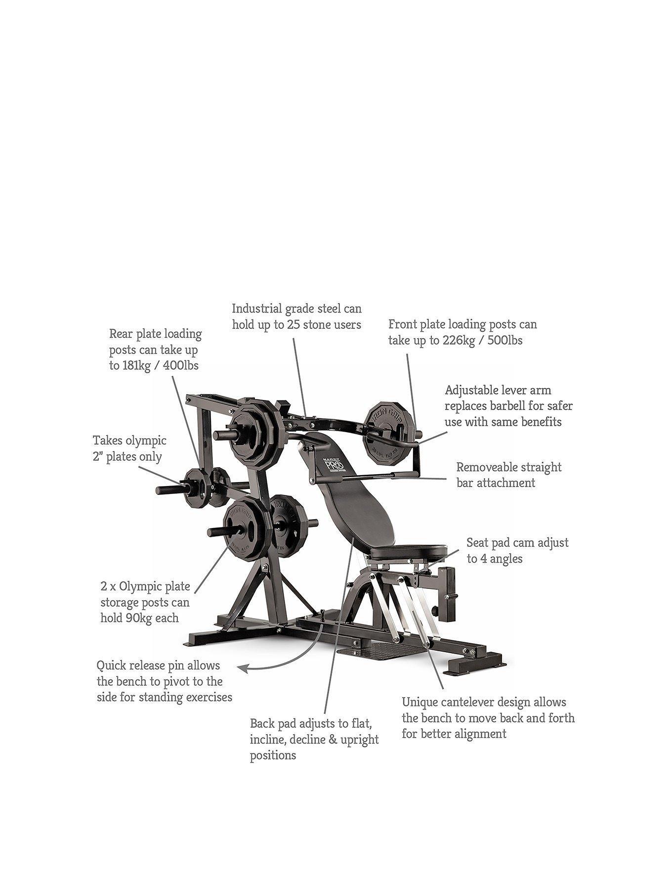 Image 3 of 5 of Marcy PM4400 Olympic Leverage Home Gym
