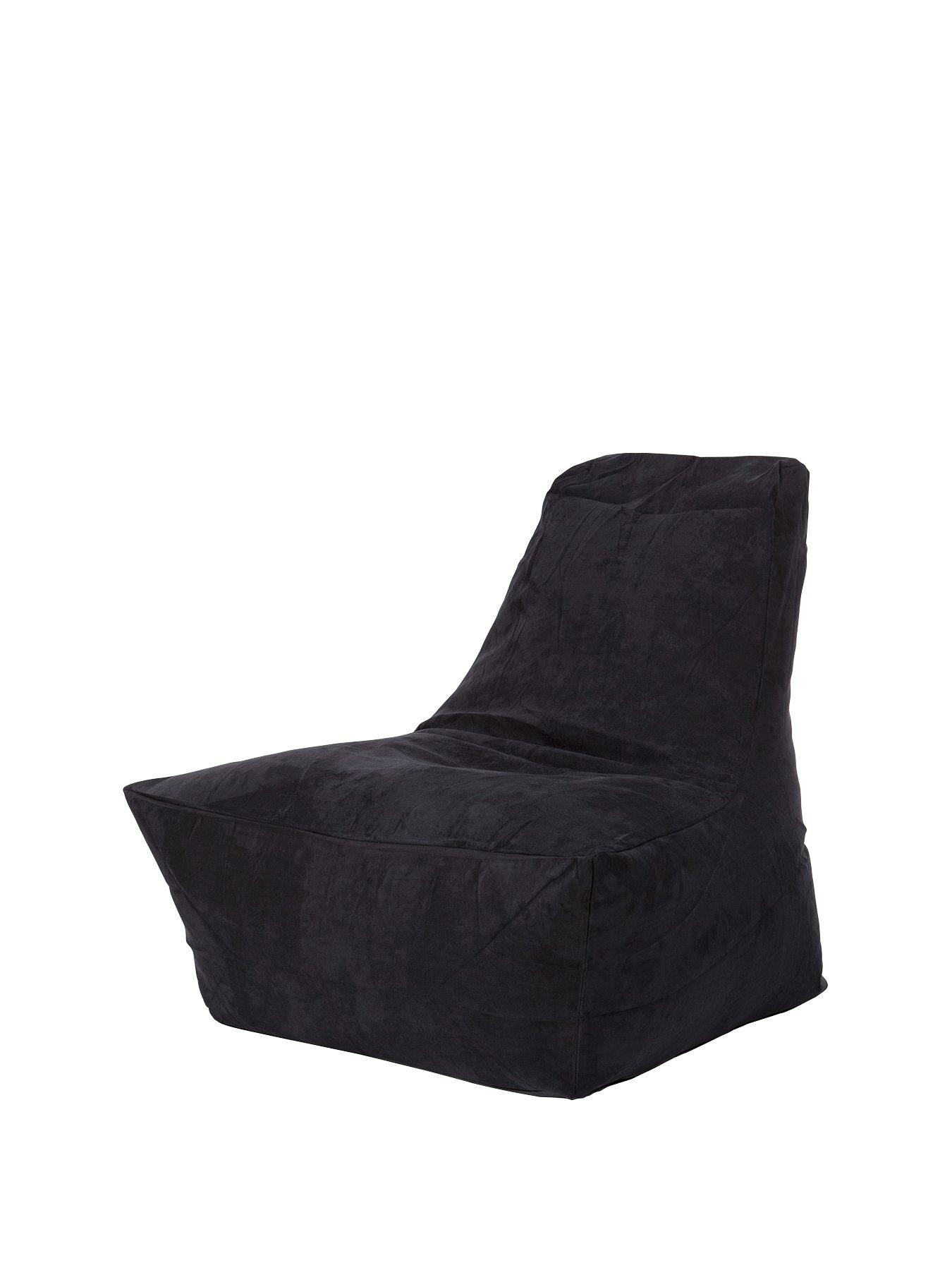 undefined Faux Suede Large Lounger