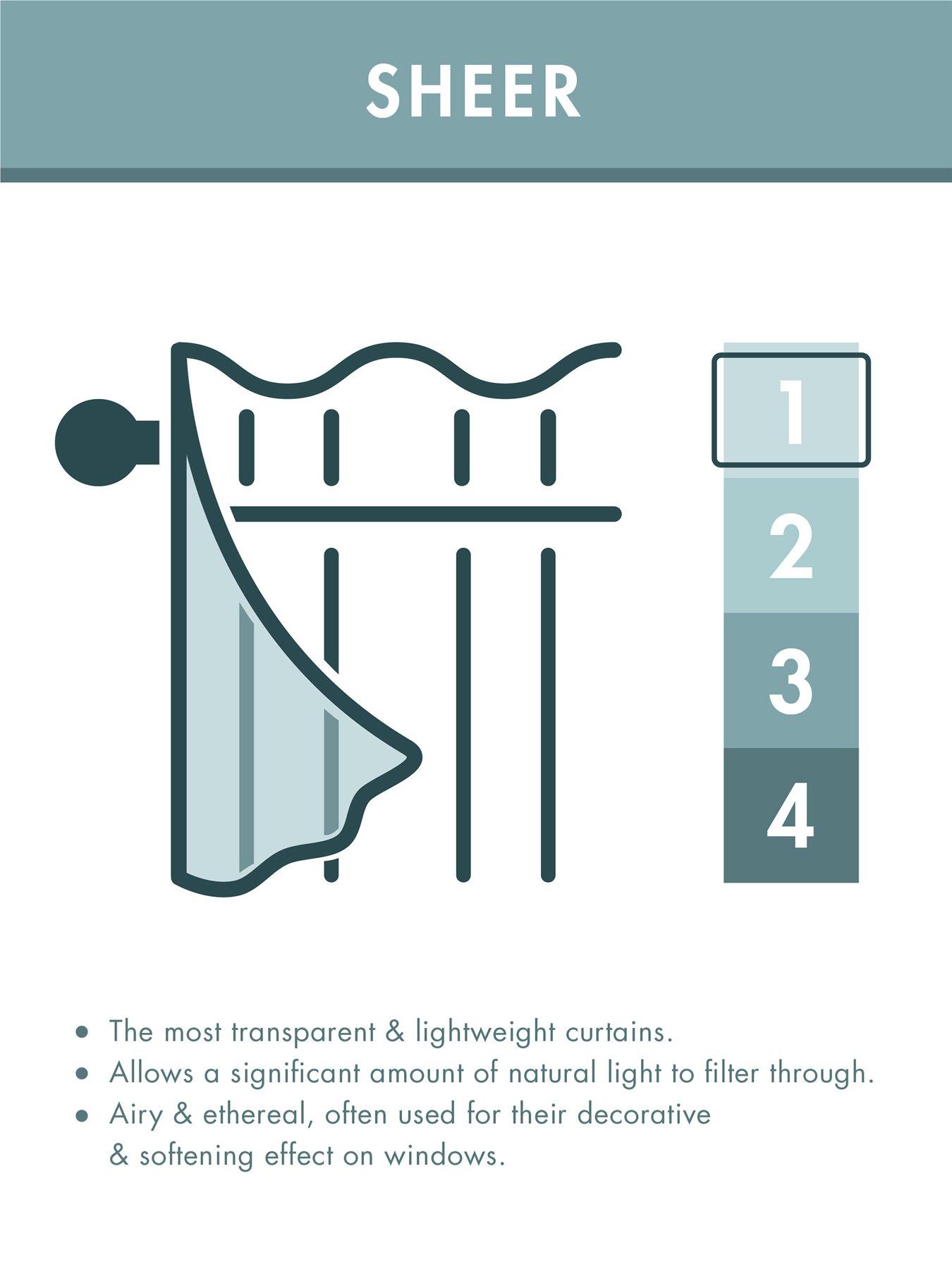 Image 3 of 4 of Catherine Lansfield Canterbury Lined Pencil Pleat Curtains
