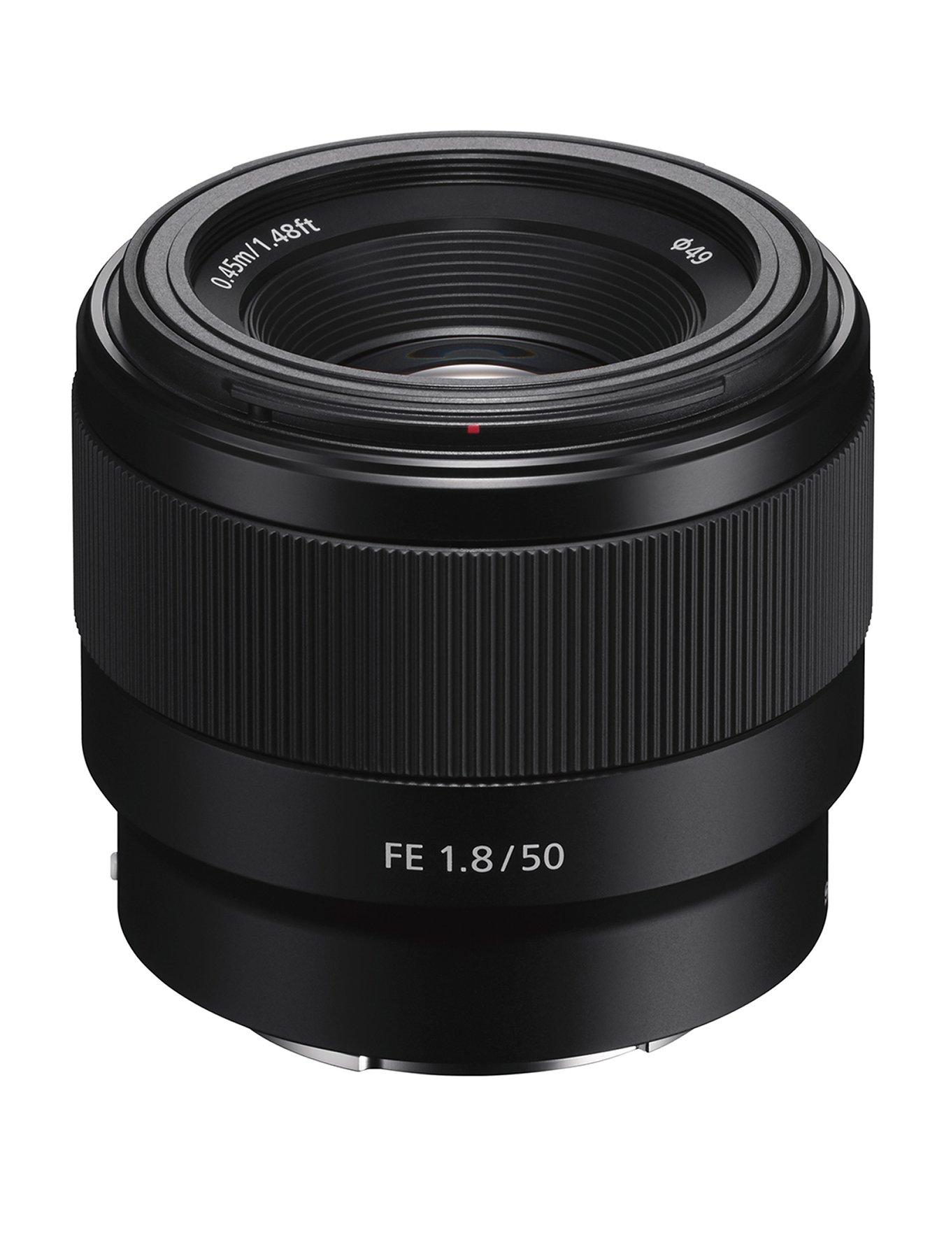 Image 1 of 4 of Sony SEL50F18F.SYX E Mount - 50 mm F1.8 Full Frame Prime Lens - Black