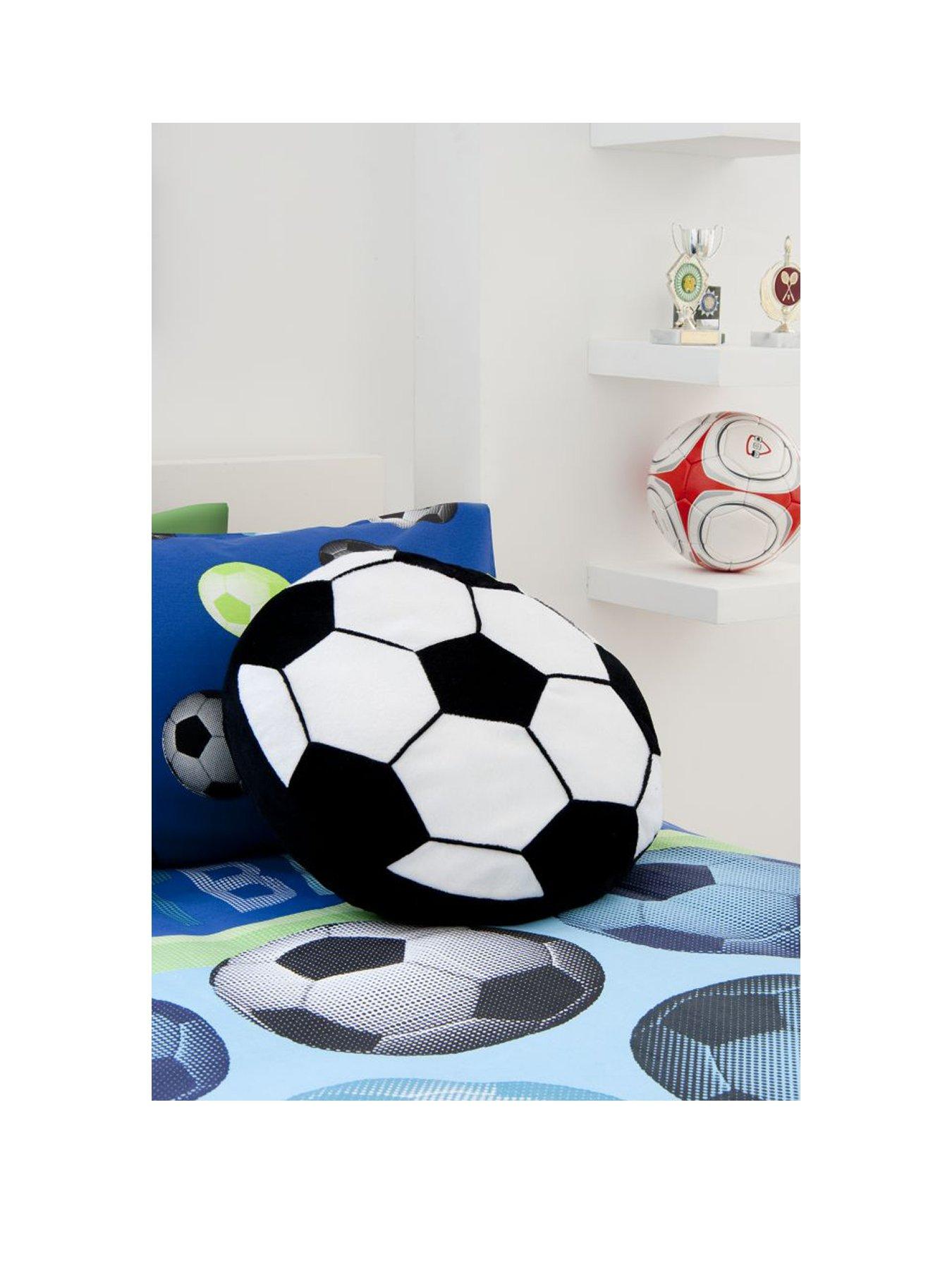 Image 1 of 3 of Catherine Lansfield Football Cushion - Multi