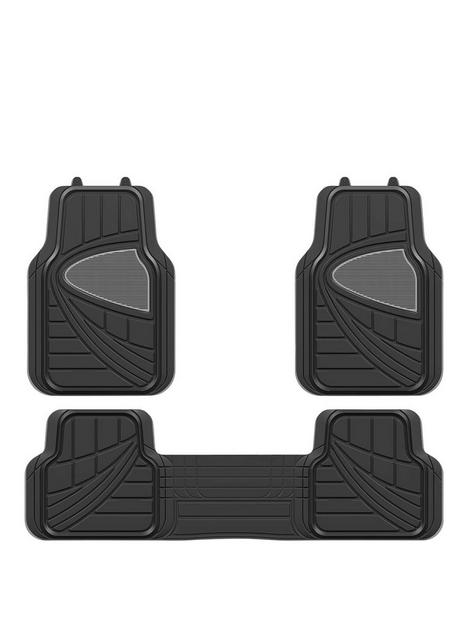 streetwize-accessories-premium-deluxe-black-car-mat-set