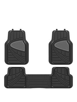 streetwize-accessories-premium-deluxe-black-car-mat-set