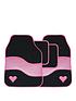 streetwize-accessories-velour-pink-with-heart-motif-car-matfront