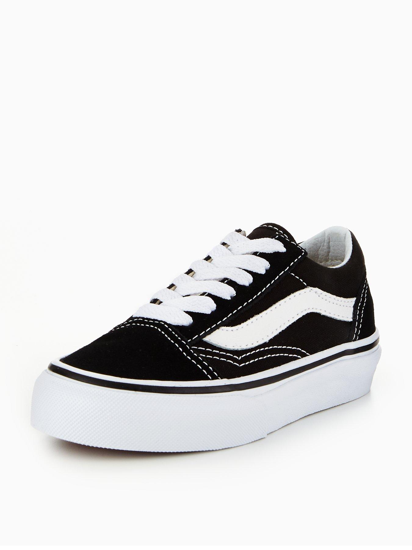 Vans Kids Unisex Old Skool Trainer Black White Very Ireland