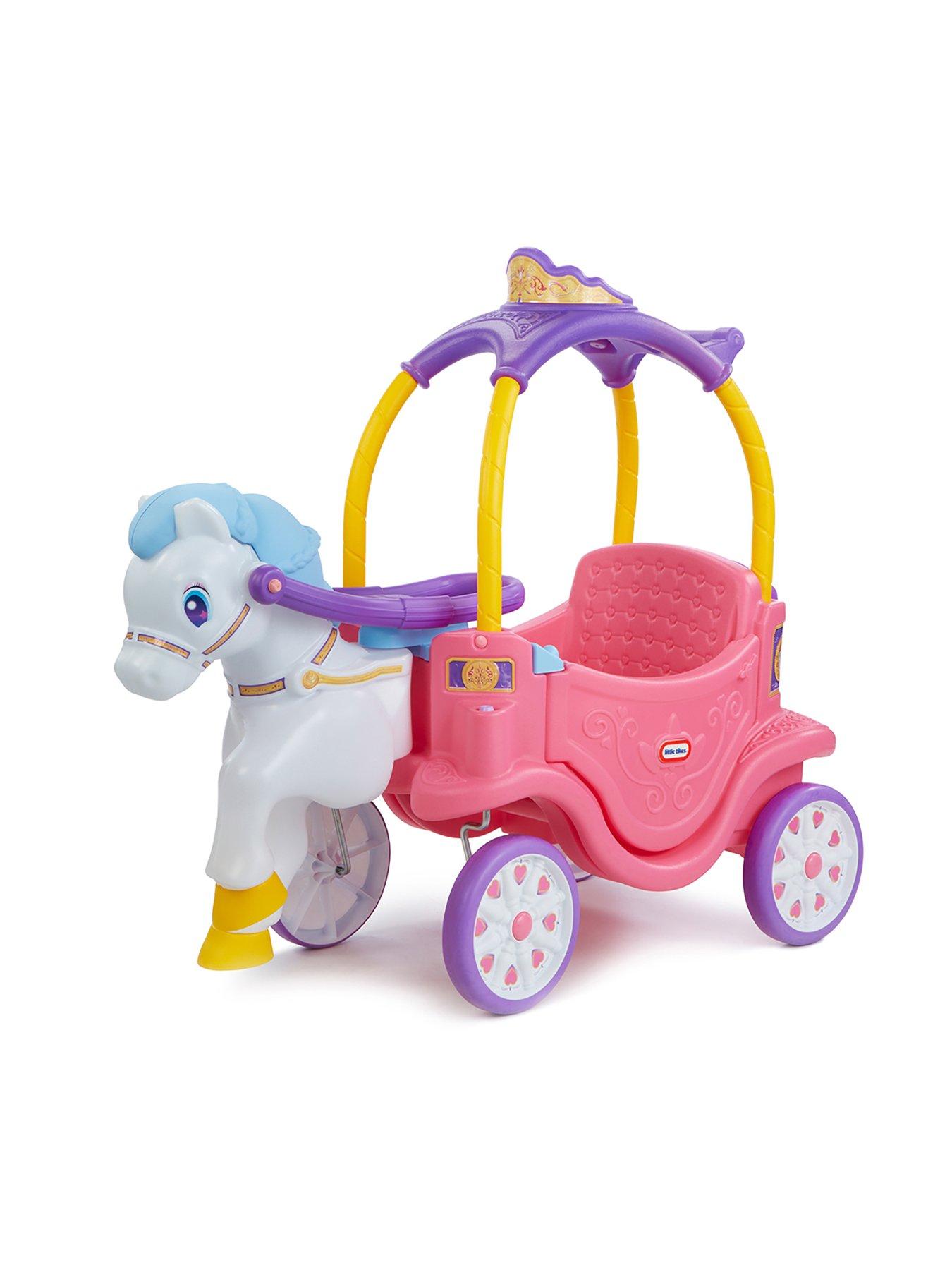 Image 1 of 7 of Little Tikes Princess Horse &amp; Carriage