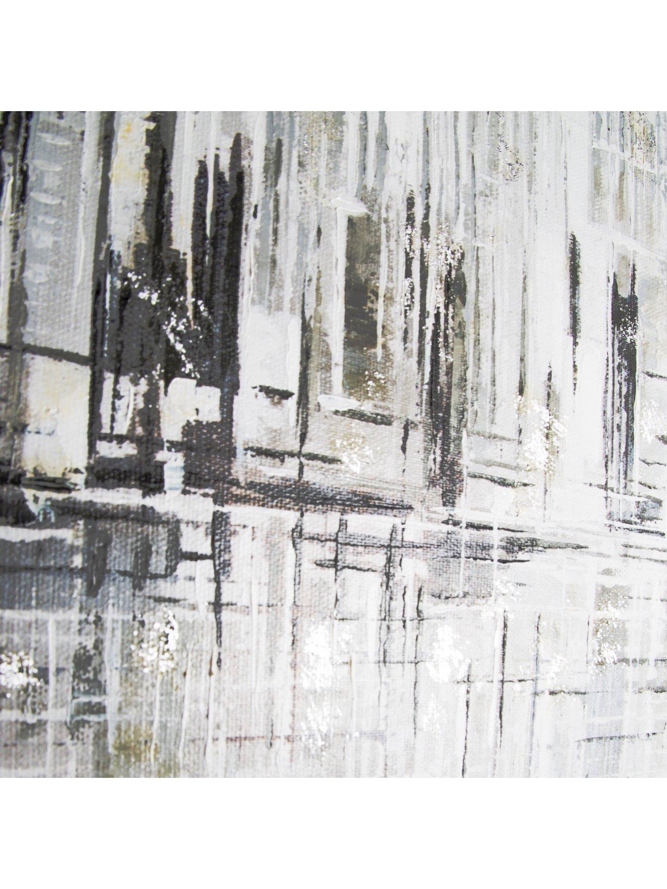 Image 3 of 4 of Art For The Home New York Reflections Framed Canvas