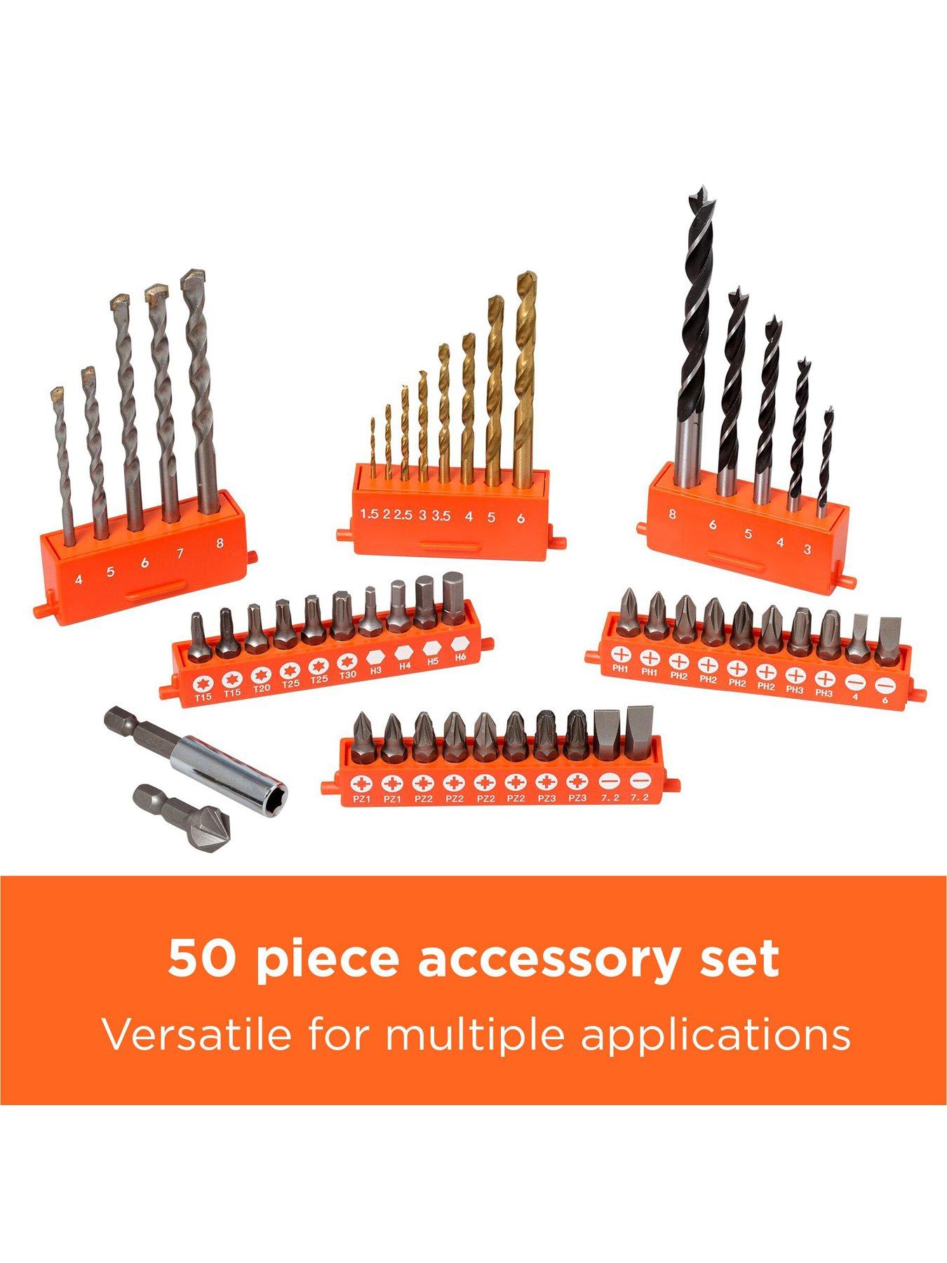 Image 2 of 3 of Black & Decker 50 Piece Drilling and Screwdriving Set A7232-XJ