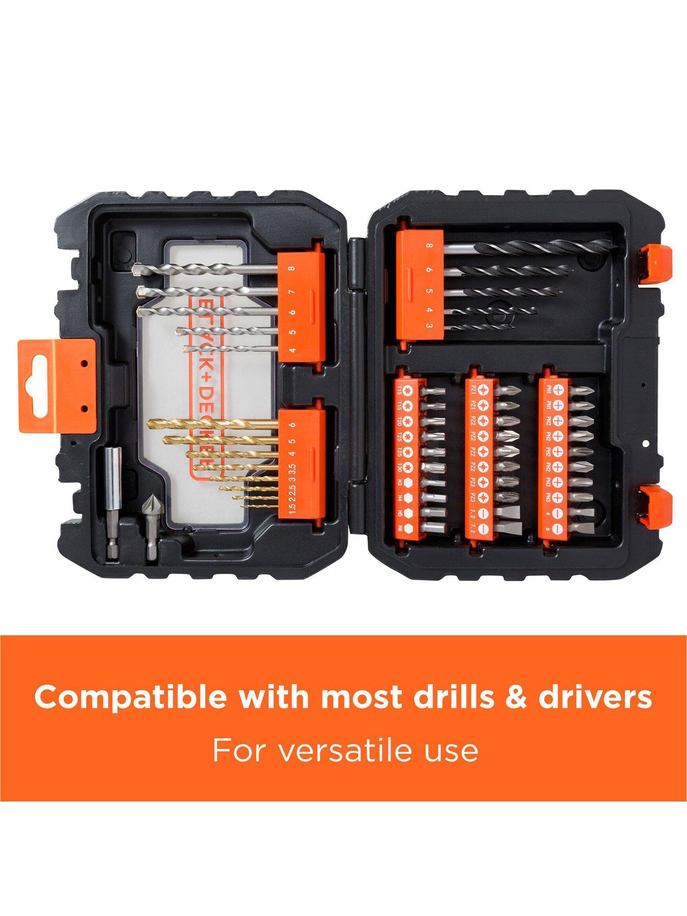 Image 4 of 5 of Black & Decker 50 Piece Drilling and Screwdriving Set A7232-XJ