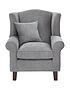 very-home-dentonnbspgrace-chenille-fabric-wing-chairstillFront